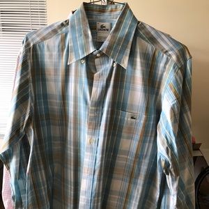 Lacoste long sleeve men’s dress shirt